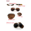 Gafas de sol bifocales del metal de la lente de las ventas calientes (60060)